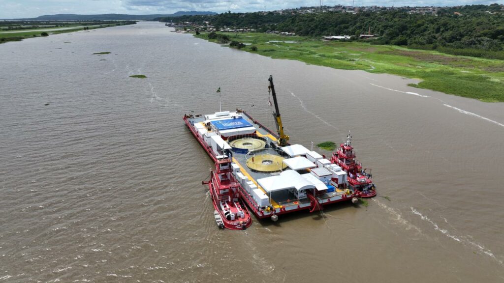 Começa instalação de cabos da infovia que vai conectar Macapá a Alenquer