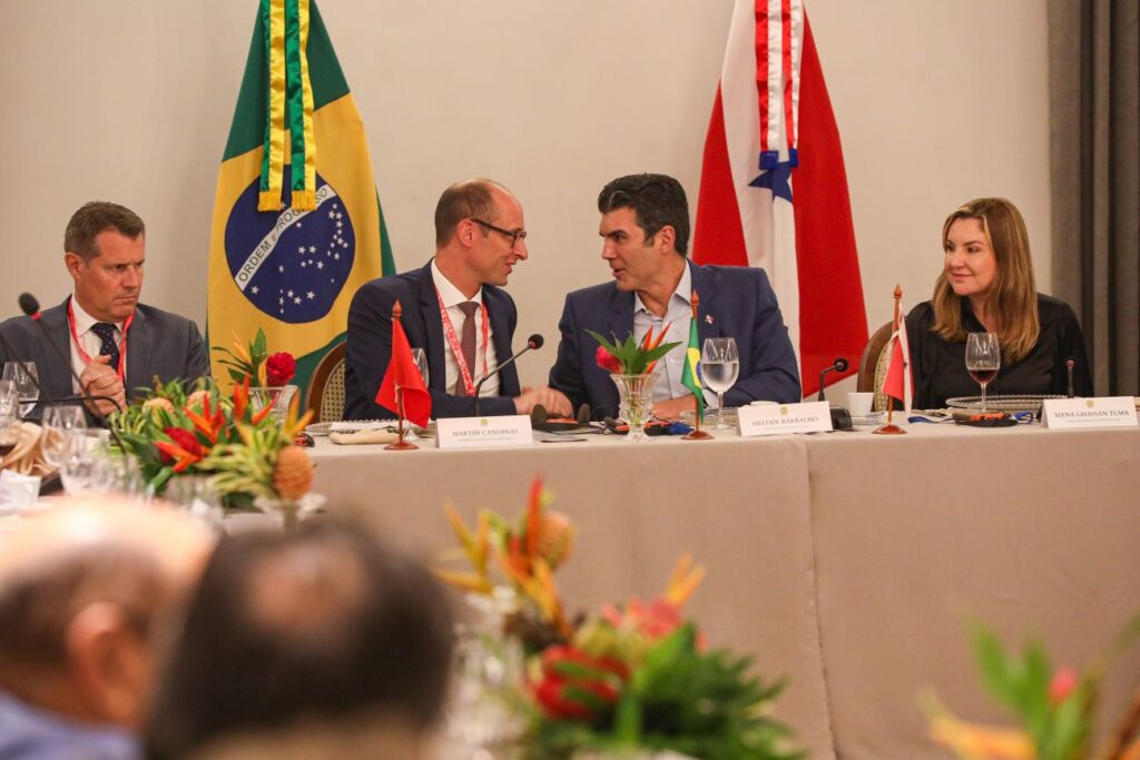 Pará e Suíça dialogam sobre cooperação, COP 30 e políticas ambientais no Estado