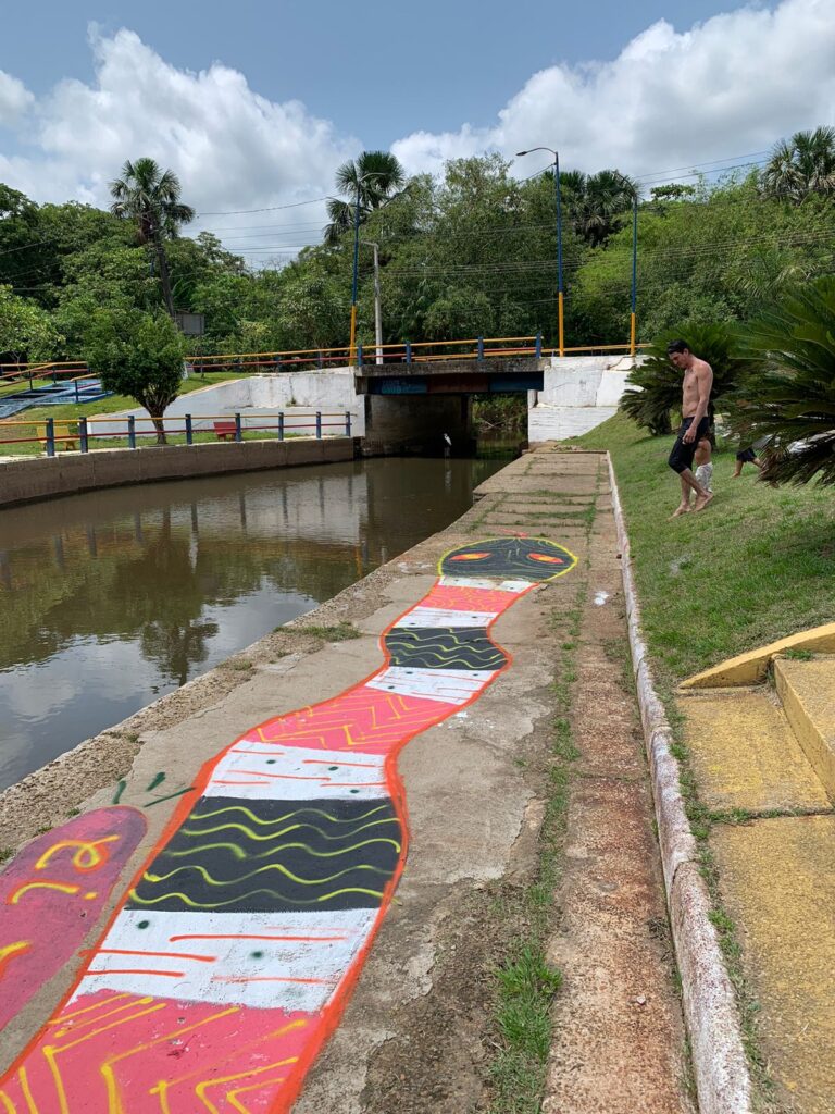 Coletivo usa arte para denunciar poluição e ocupação predatória de rios em Castanhal