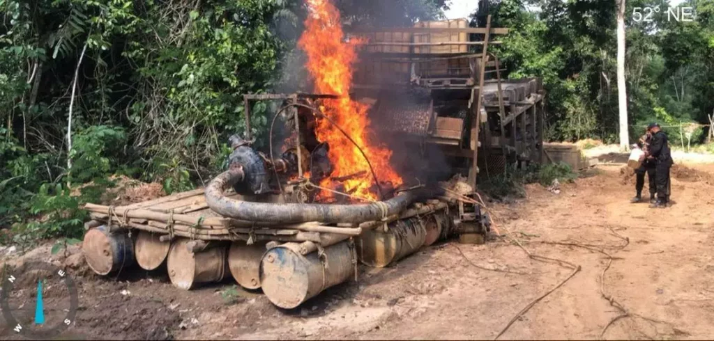 Operação fecha cinco garimpos de ouro e cobre em São Félix do Xingu