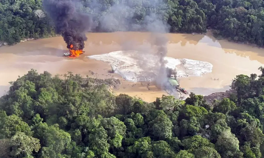 Amazônia tem mais de 80 mil pontos de garimpo, revela Ipam