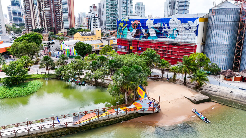 Belém ganha 6 mil m² de painéis a céu aberto e desponta no movimento da arte urbana