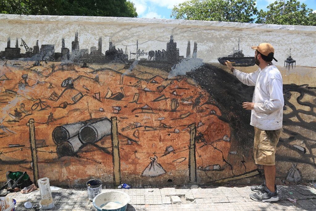 Mundano vai utilizar cinzas de incêndios florestais em obra que alerta sobre urgência climática