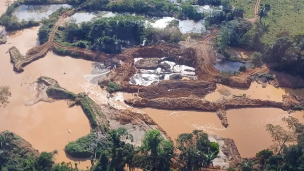 Operação desarticula garimpo ilegal de ouro em área de proteção ambiental no Pará